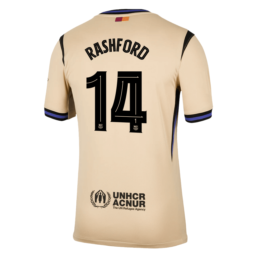 Barcelona Udebanetrøje 2025/26 UCL RASHFORD #14