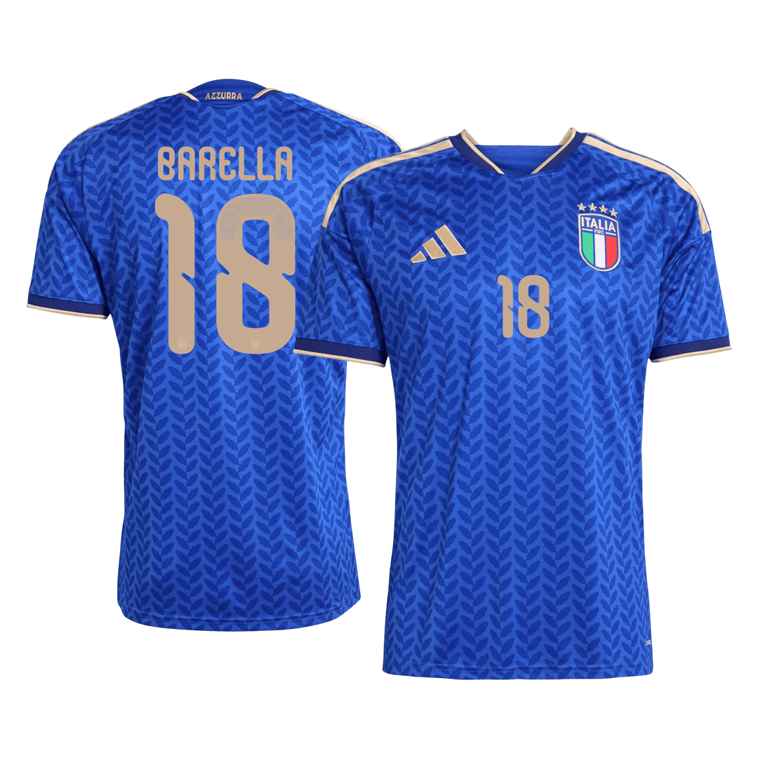 Italy World Cup Hjemmetrøje 2026 BARELLA #18 [PREMIUM]