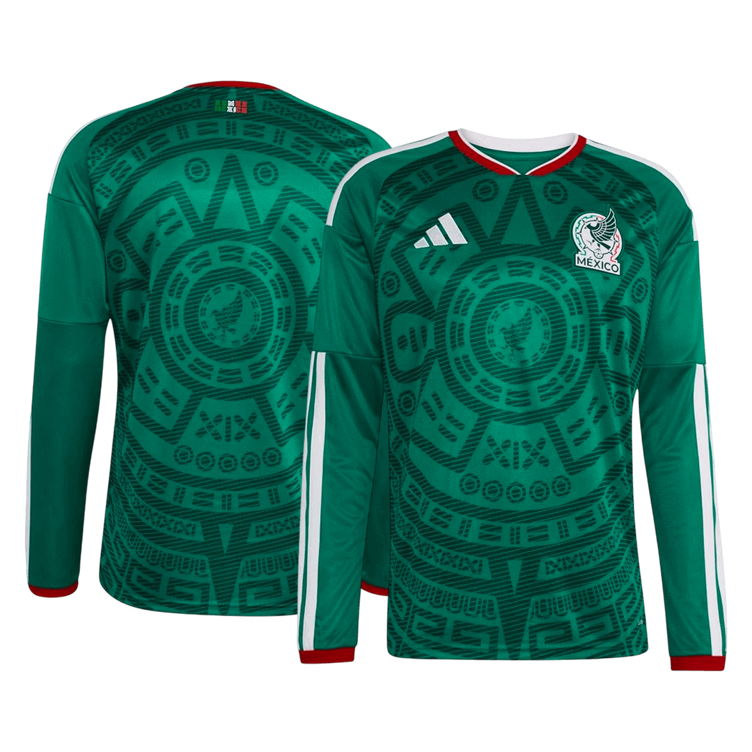 Mexico World Cup Langærmet Hjemmebanetrøje 2026