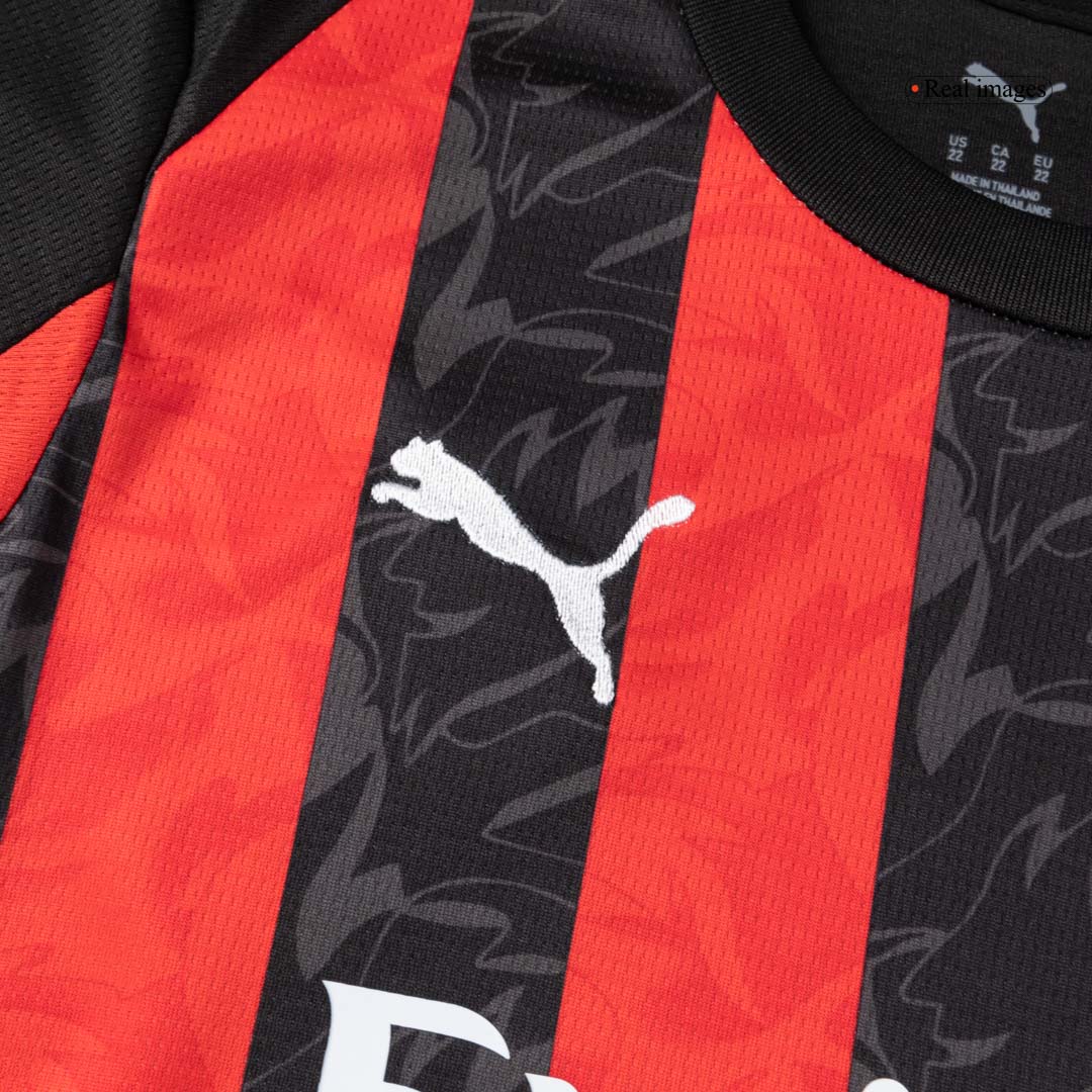 AC Milan Hjemmebanesæt Børn 3-dele 2025/26