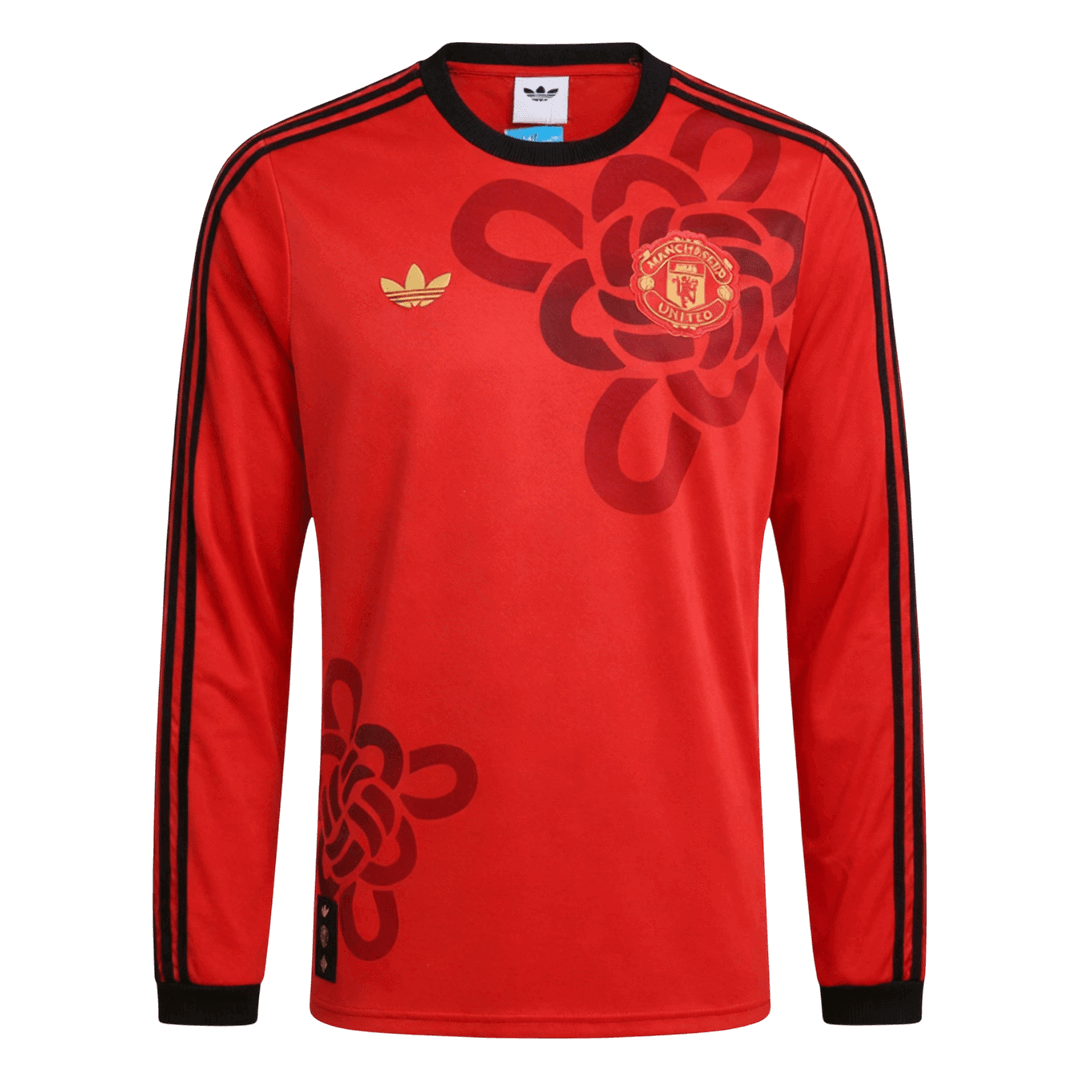 Manchester United Langærmet banetrøje 2025/26