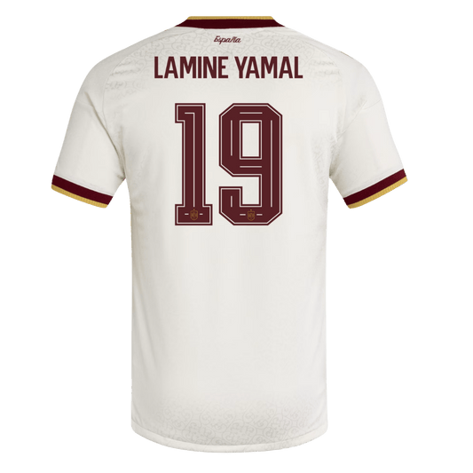 Spain World Cup Udebanebanetrøje Spillerversion 2026 LAMINE YAMAL #19