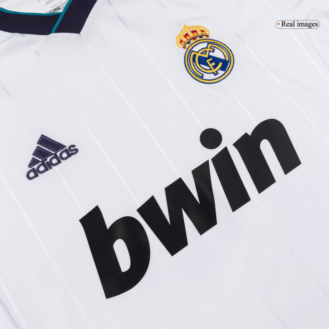 Real Madrid Retro Langærmet Hjemmebanetrøje 2012/13