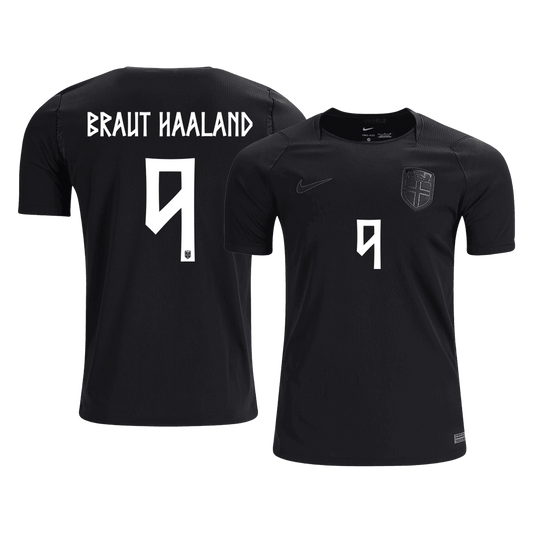 Norway World Cup Udebanetrøje 2026 BRAUT HAALAND #9