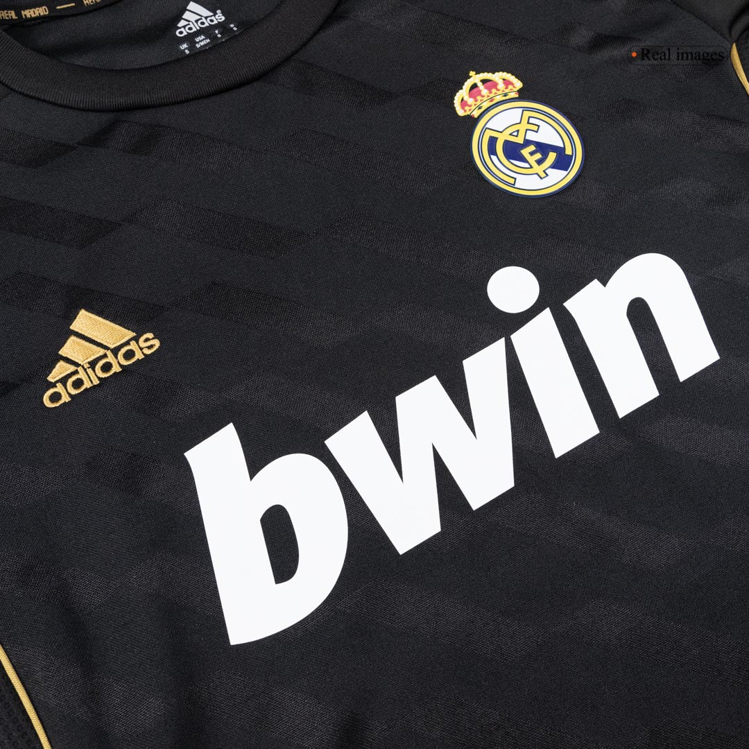 Real Madrid Retro Langærmet Udebanebanetrøje 2011/12