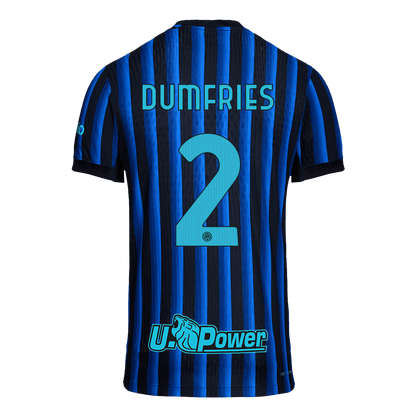 Inter Milan Hjemmebanetrøje Spillerversion 2025/26 DUMFRIES #2