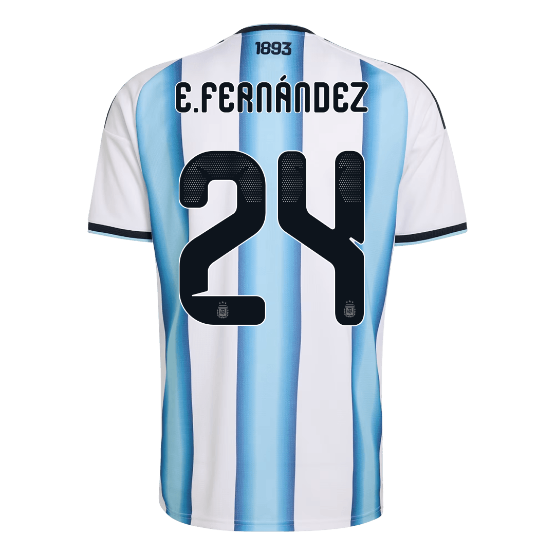 Argentina World Cup Hjemmetrøje 2026 E. FERNÁNDEZ [PREMIUM]