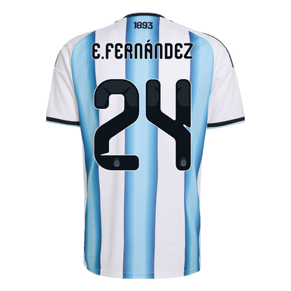 Argentina World Cup Hjemmetrøje 2026 E. FERNÁNDEZ [PREMIUM]