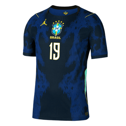 Brazil World Cup Udebanebanetrøje Spillerversion 2026 ENDRICK #19