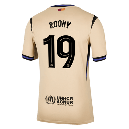 Barcelona Udebanetrøje 2025/26 UCL ROONY #19