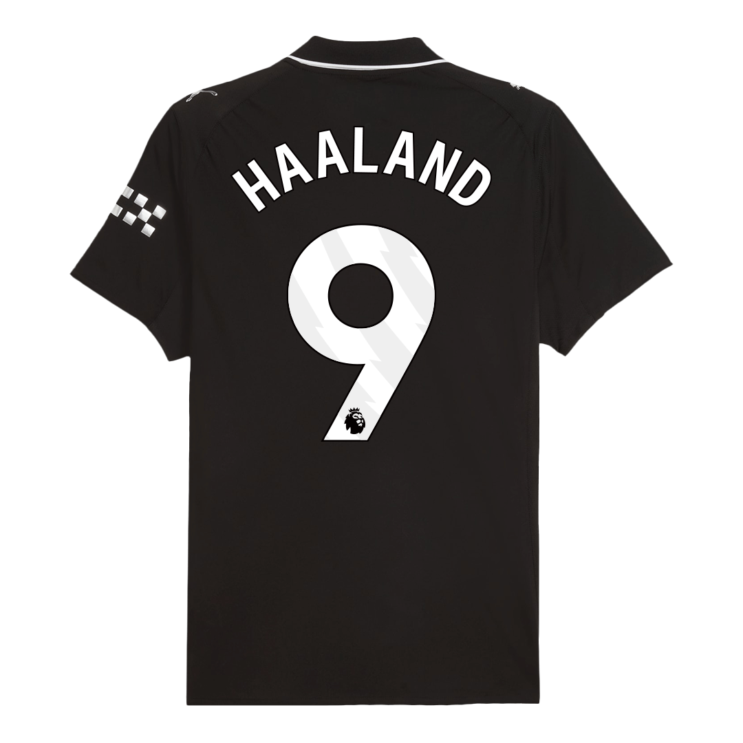 Manchester City Udebanebanetrøje Spillerversion 2025/26 HAALAND #9