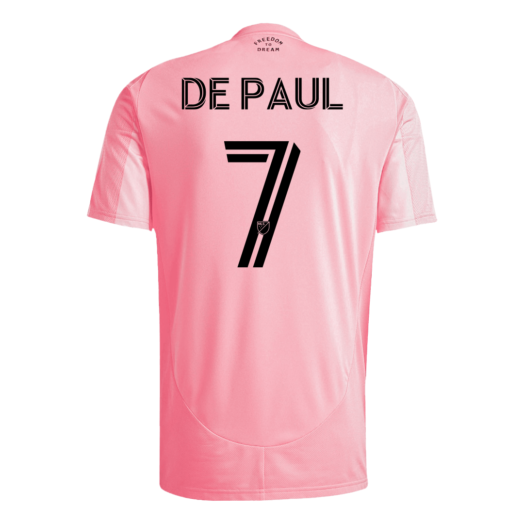Inter Miami CF Hjemmetrøje 2025 DE PAUL #7