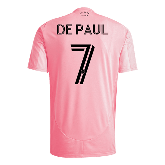 Inter Miami CF Hjemmetrøje 2025 DE PAUL #7