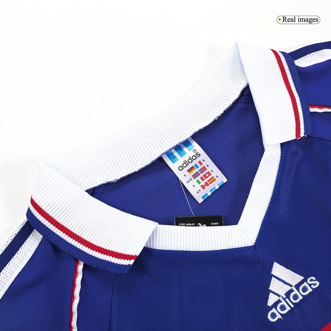 France World Cup Retro Hjemmebanetrøje 1998
