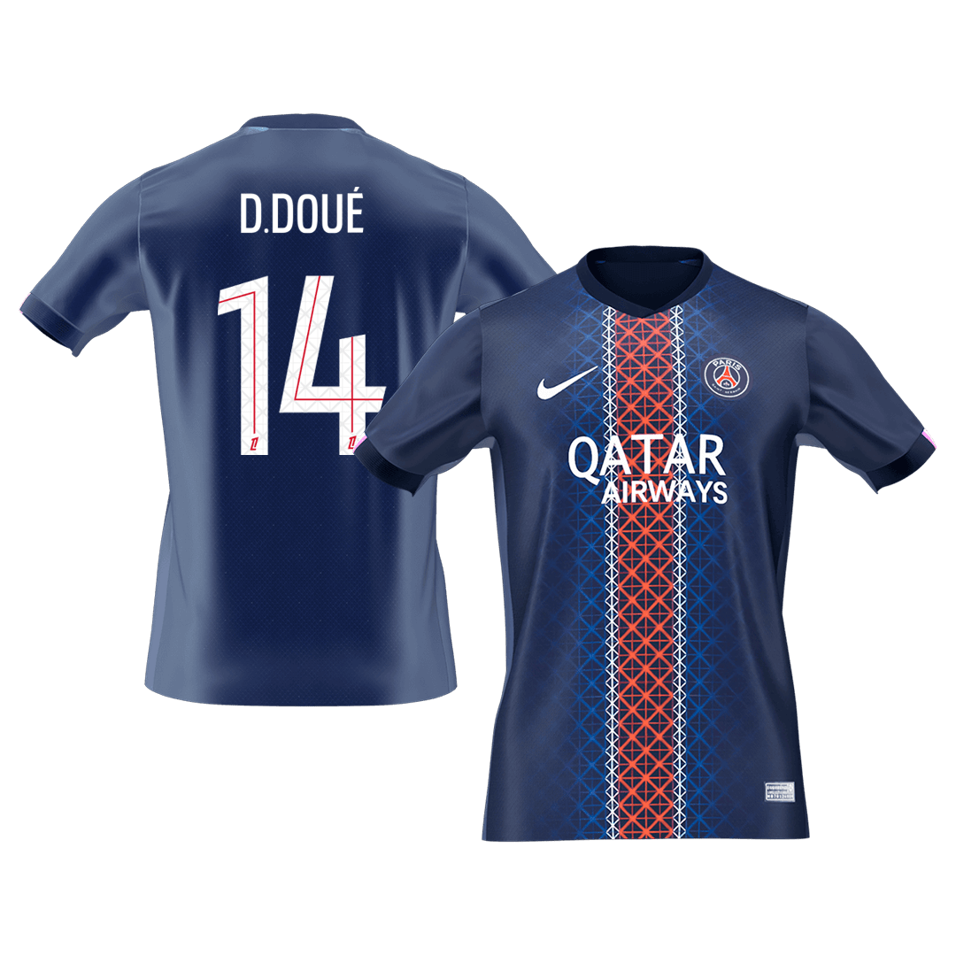PSG Hjemmetrøje 2025/26 D.DOUÉ #14 [PREMIUM]