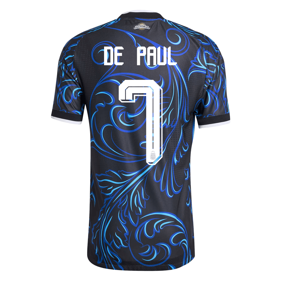 Argentina World Cup Udebanebanetrøje Spillerversion 2026 DE PAUL #7