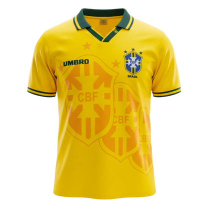 Brazil Retro Hjemmebanetrøje 1994