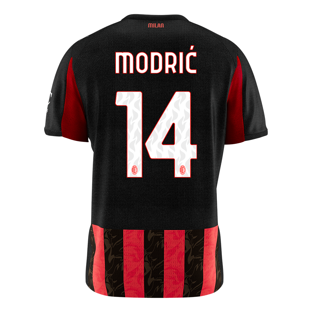 AC Milan Hjemmetrøje 2025/26 MODRIĆ #14 [PREMIUM]