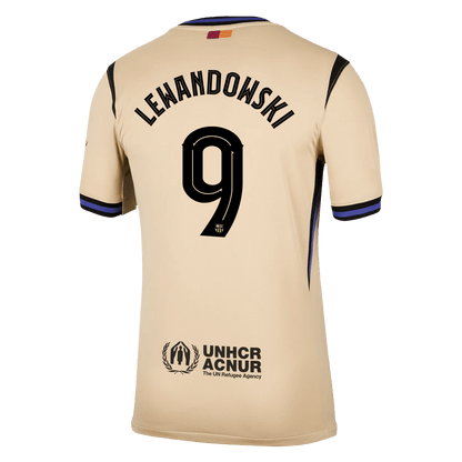 Barcelona Udebanetrøje 2025/26 UCL LEWANDOWSKI #9