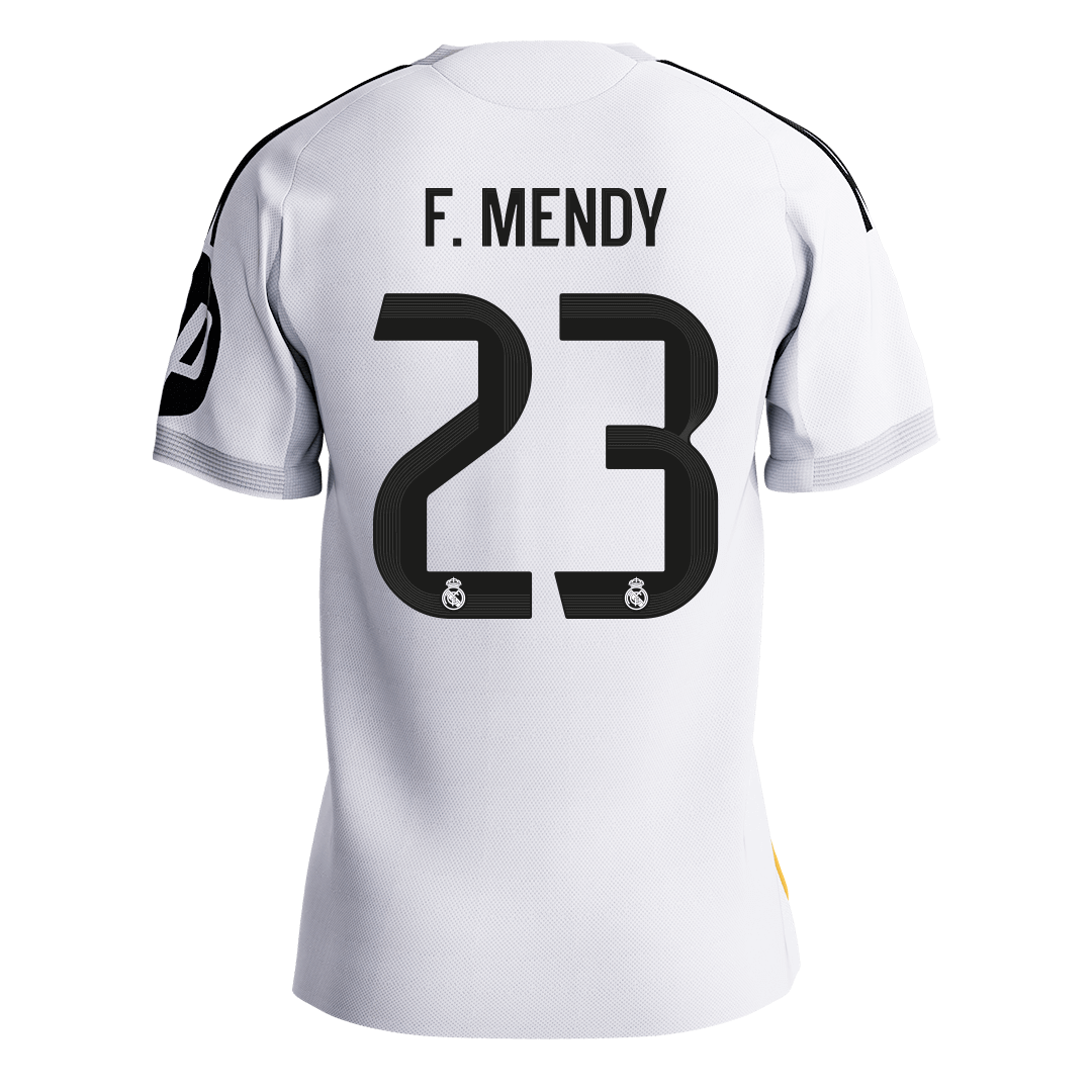 Real Madrid Hjemmebanetrøje Spillerversion 2025/26 F.MENDY #23 [PREMIUM]