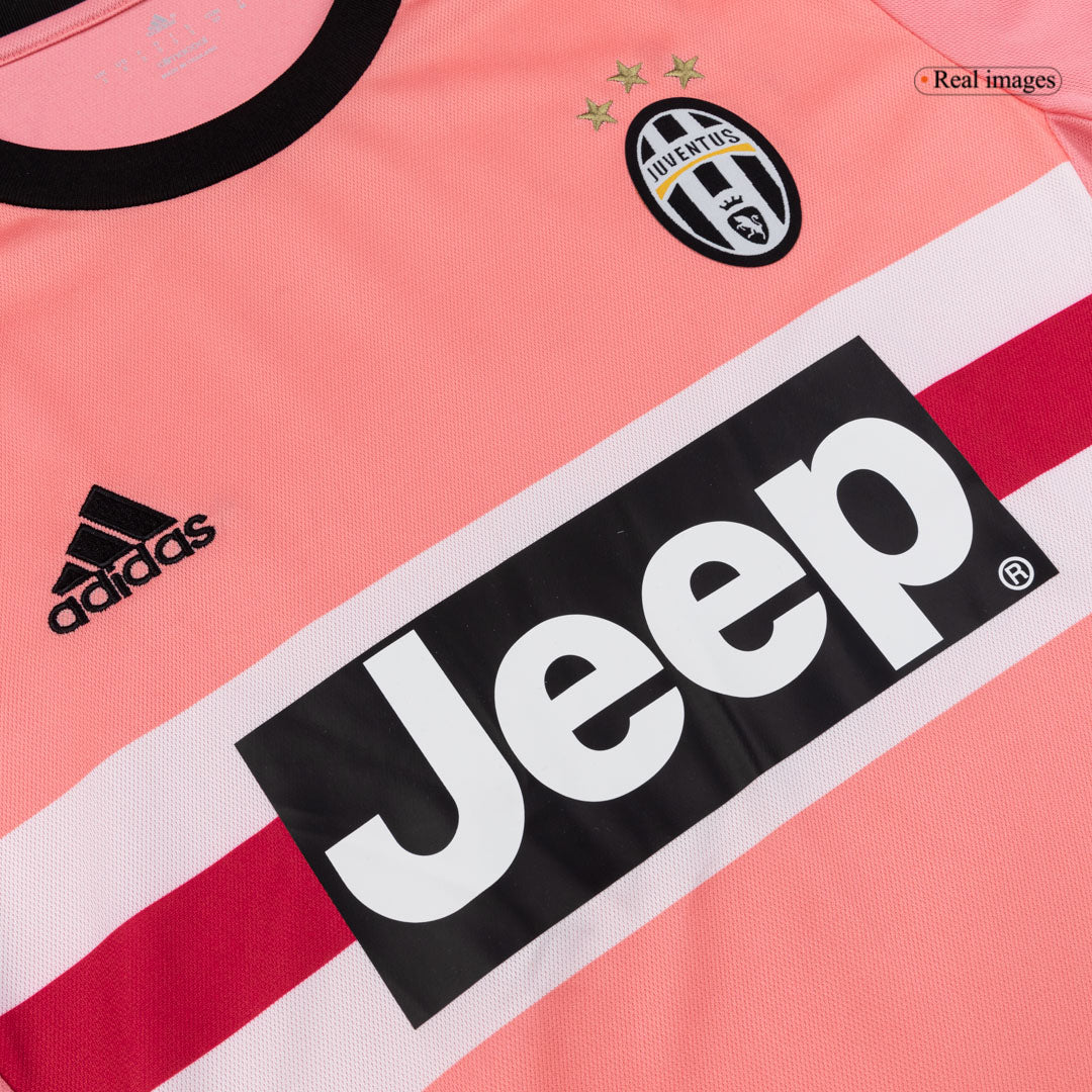 Juventus Retro Langærmet Udebanebanetrøje 2015/16