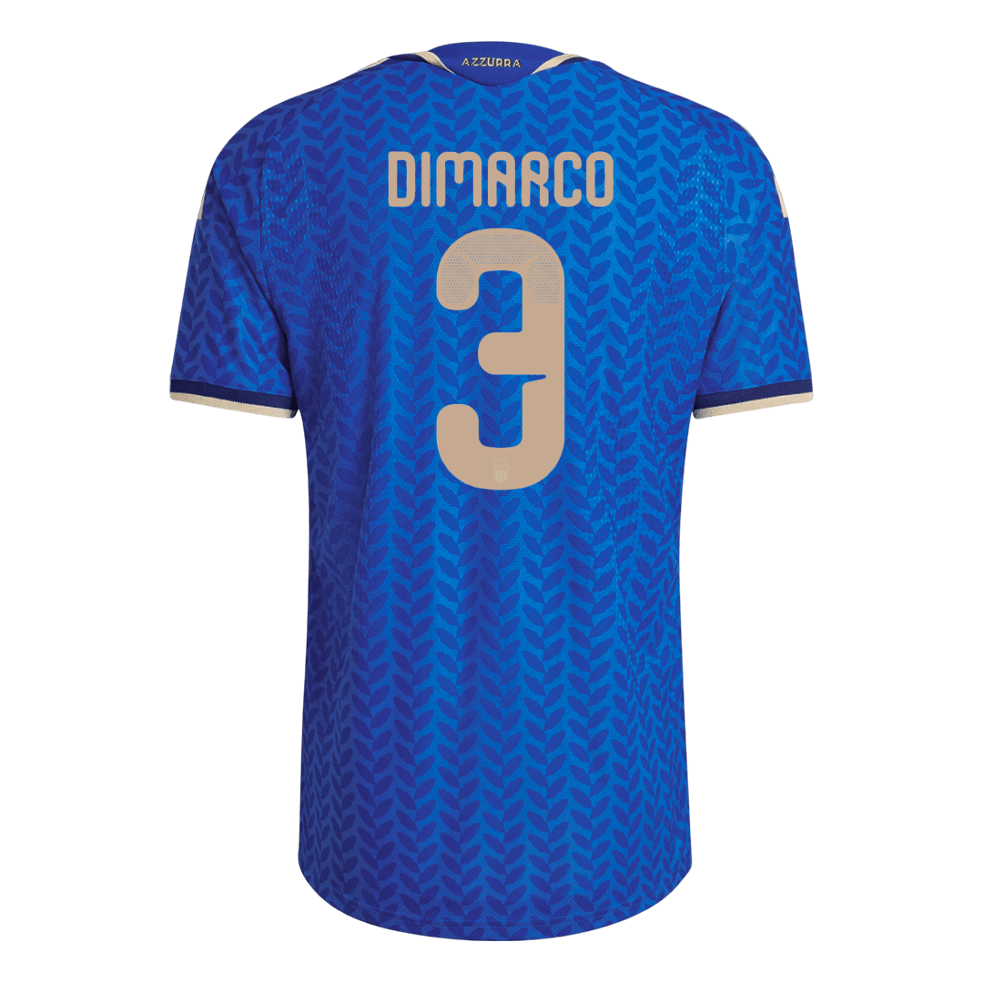 Italy World Cup Hjemmebanetrøje Spillerversion 2026 DIMARCO #3
