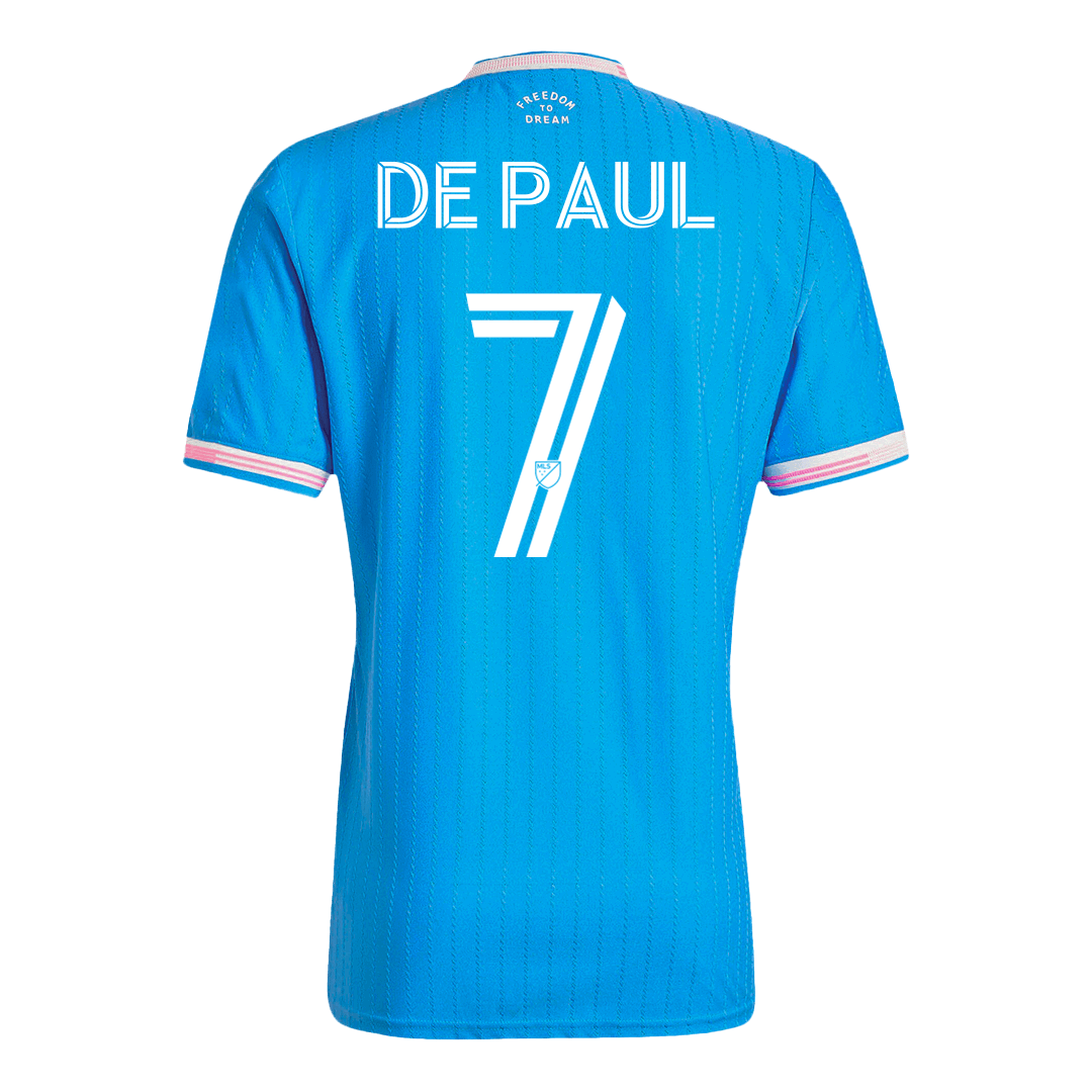 Inter Miami CF Tredjebanetrøje Spillerversion 2025 DE PAUL #7