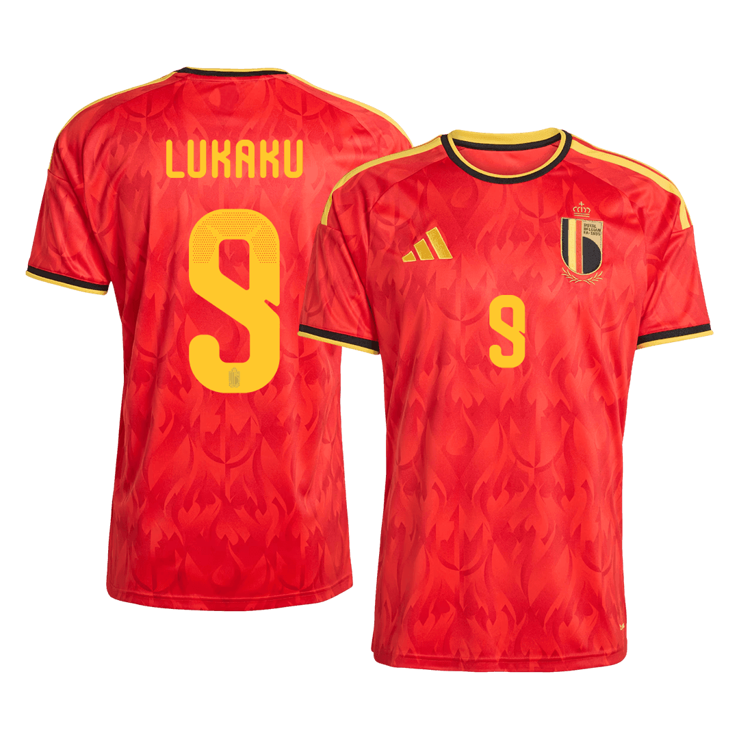 Belgium World Cup Hjemmetrøje 2026 LUKAKU #9