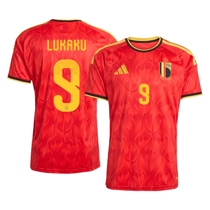 Belgium World Cup Hjemmetrøje 2026 LUKAKU #9