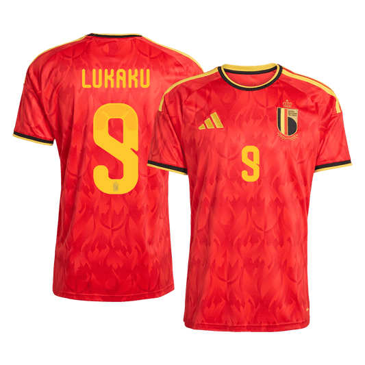 Belgium World Cup Hjemmetrøje 2026 LUKAKU #9