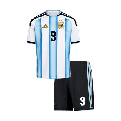 Argentina World Cup Hjemmesæt Børn 2026 J.ÁLVAREZ [PREMIUM]