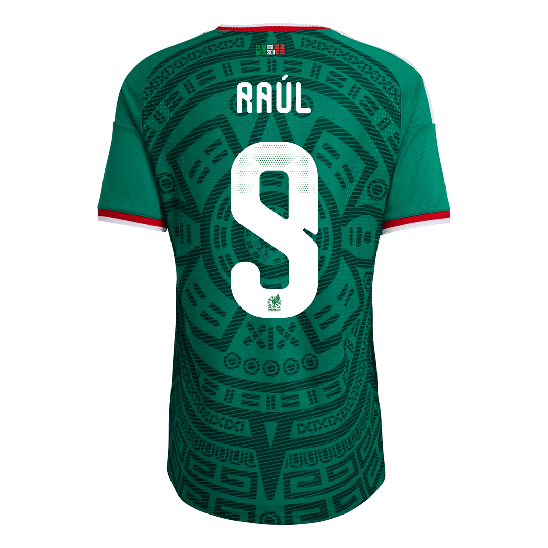 Mexico World Cup Hjemmebanetrøje Spillerversion 2026 Raúl #9