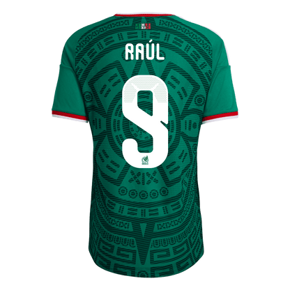Mexico World Cup Hjemmebanetrøje Spillerversion 2026 Raúl #9