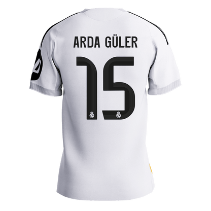 Real Madrid Hjemmebanetrøje Spillerversion 2025/26 ARDA GÜLER #15 [PREMIUM]