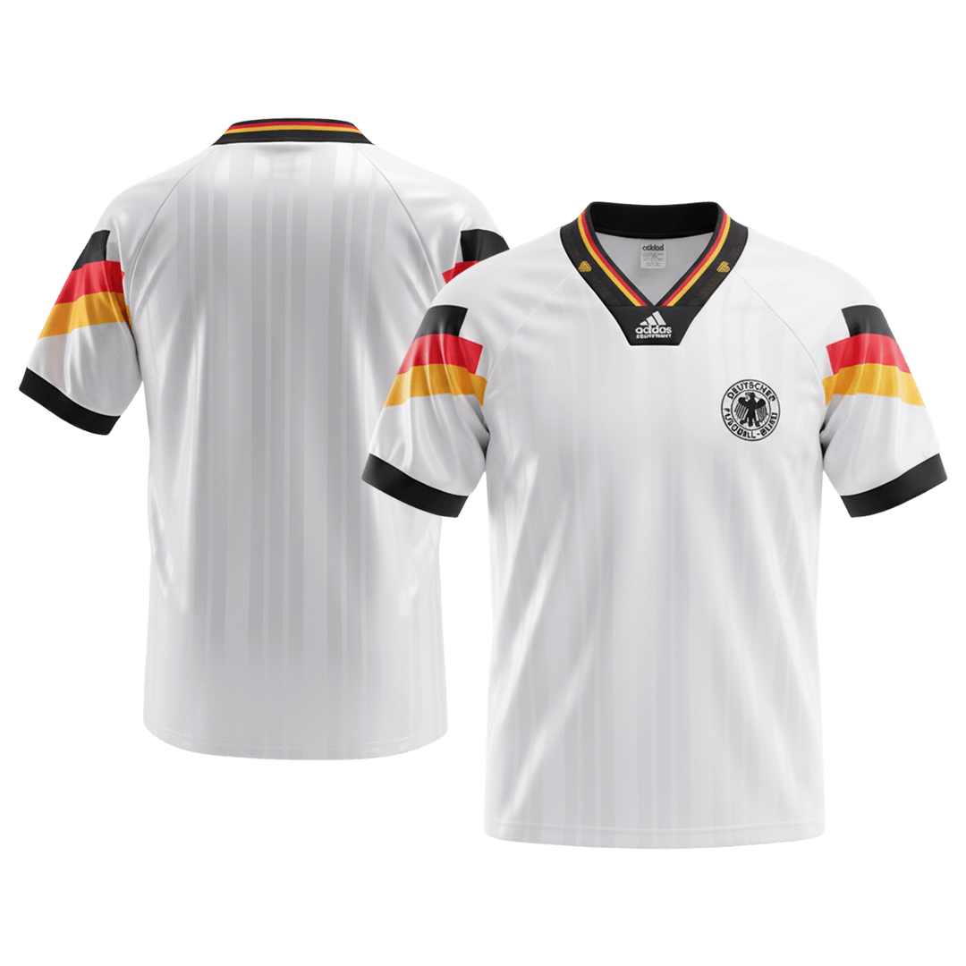 Germany Retro Hjemmebanetrøje 1992
