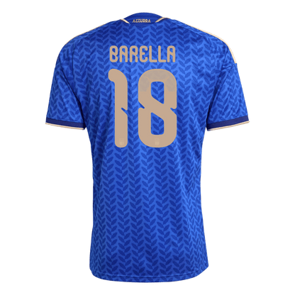 Italy World Cup Hjemmetrøje 2026 BARELLA #18 [PREMIUM]