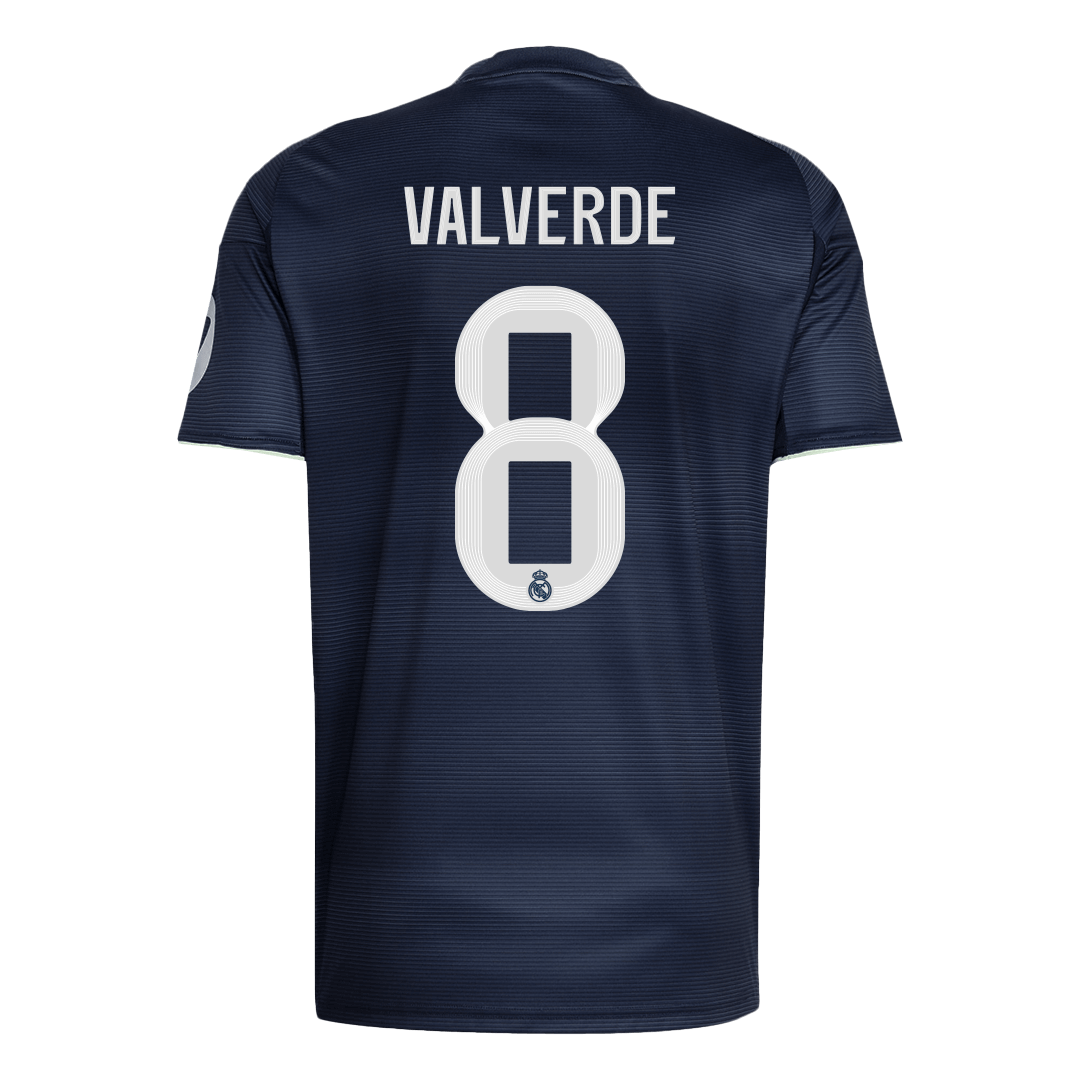 Real Madrid Udebanetrøje 2025/26 VALVERDE #8 [PREMIUM]