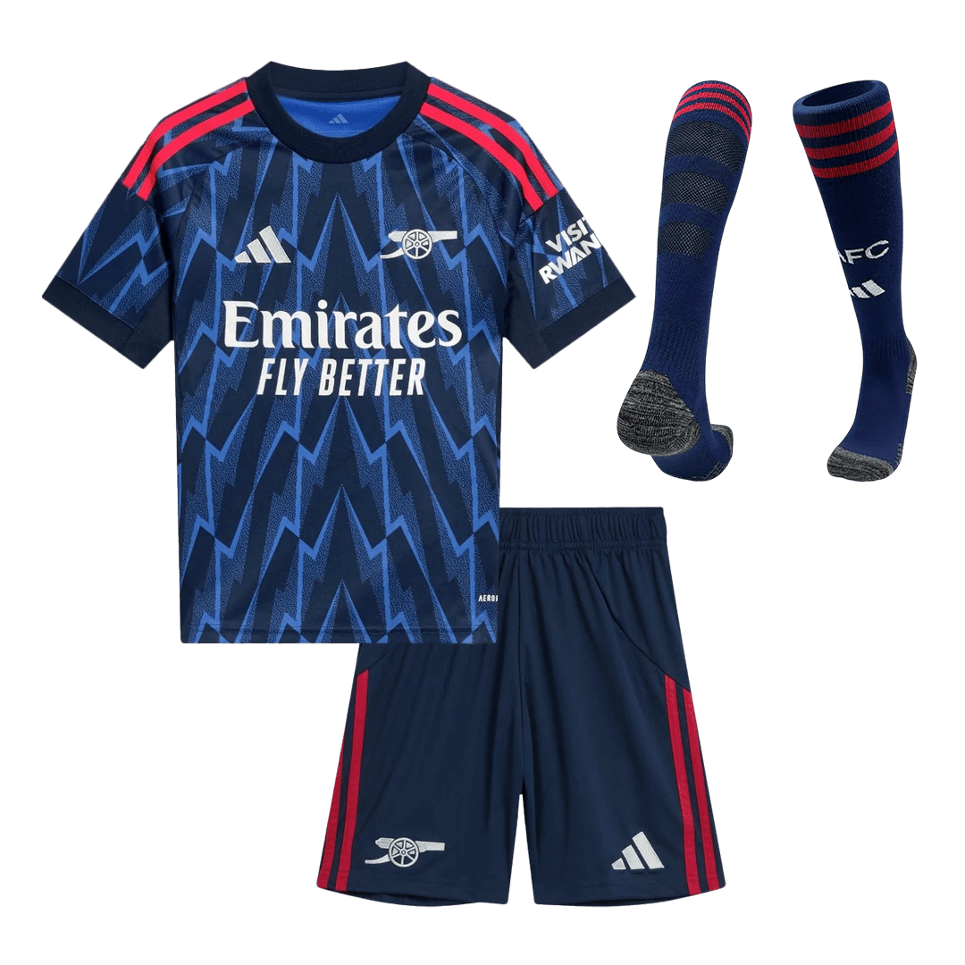 Arsenal Udebanebanesæt Børn 3-dele 2025/26