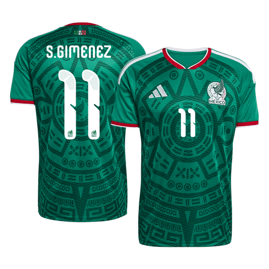 Mexico World Cup Hjemmetrøje 2026 S.GIMENEZ #11