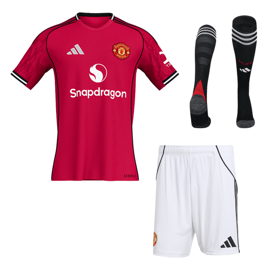 Manchester United Hjemmebanesæt 3-dele 2025/26 [PREMIUM]