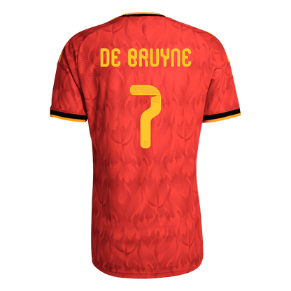 Belgium World Cup Hjemmebanetrøje Spillerversion 2026 DE BRUYNE #7
