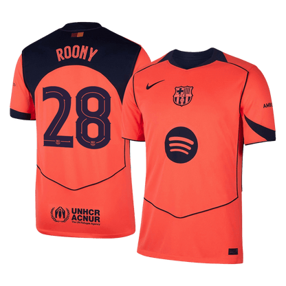 Barcelona Tredjetrøje 2025/26 ROONY #28