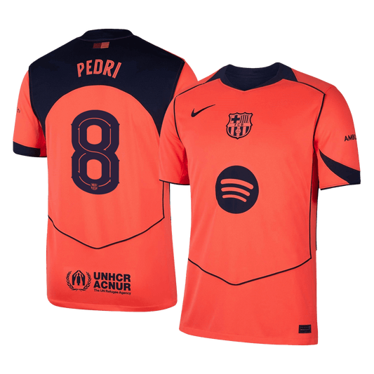 Barcelona Tredjetrøje 2025/26 UCL PEDRI #8
