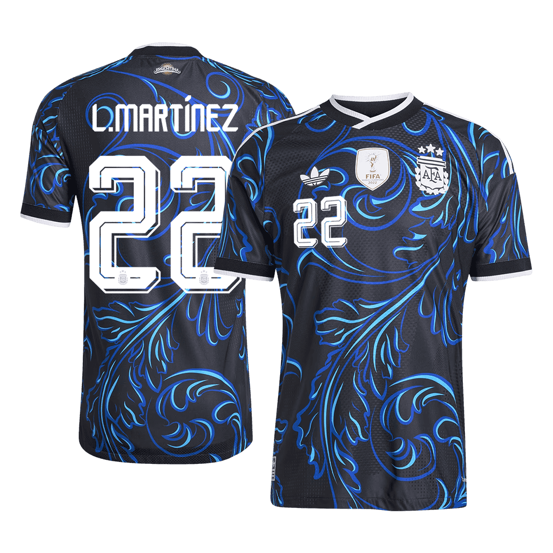 Argentina World Cup Udebanebanetrøje Spillerversion 2026 L. MARTÍNEZ