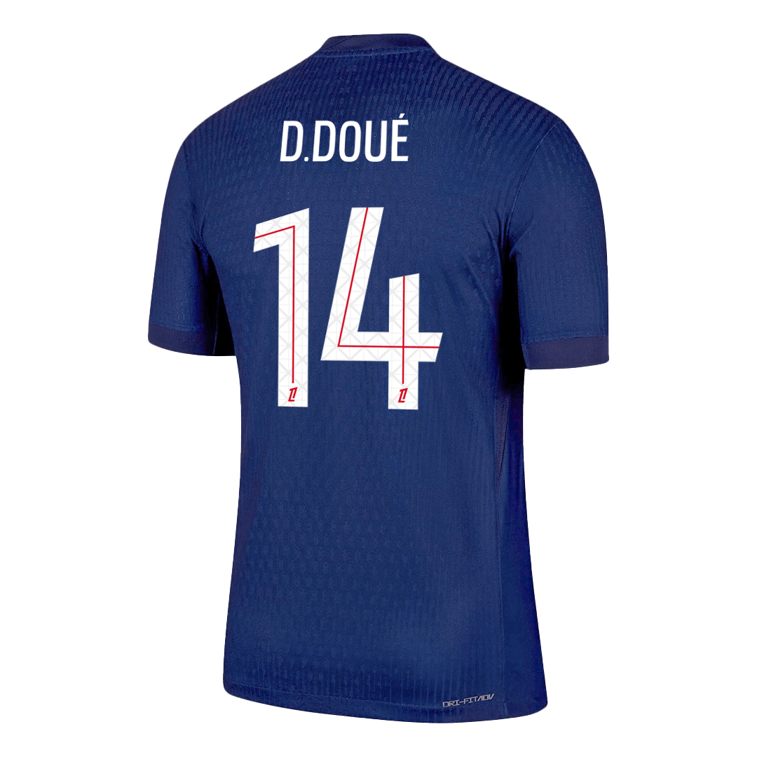 PSG Hjemmebanetrøje Spillerversion 2025/26 D.DOUÉ #14