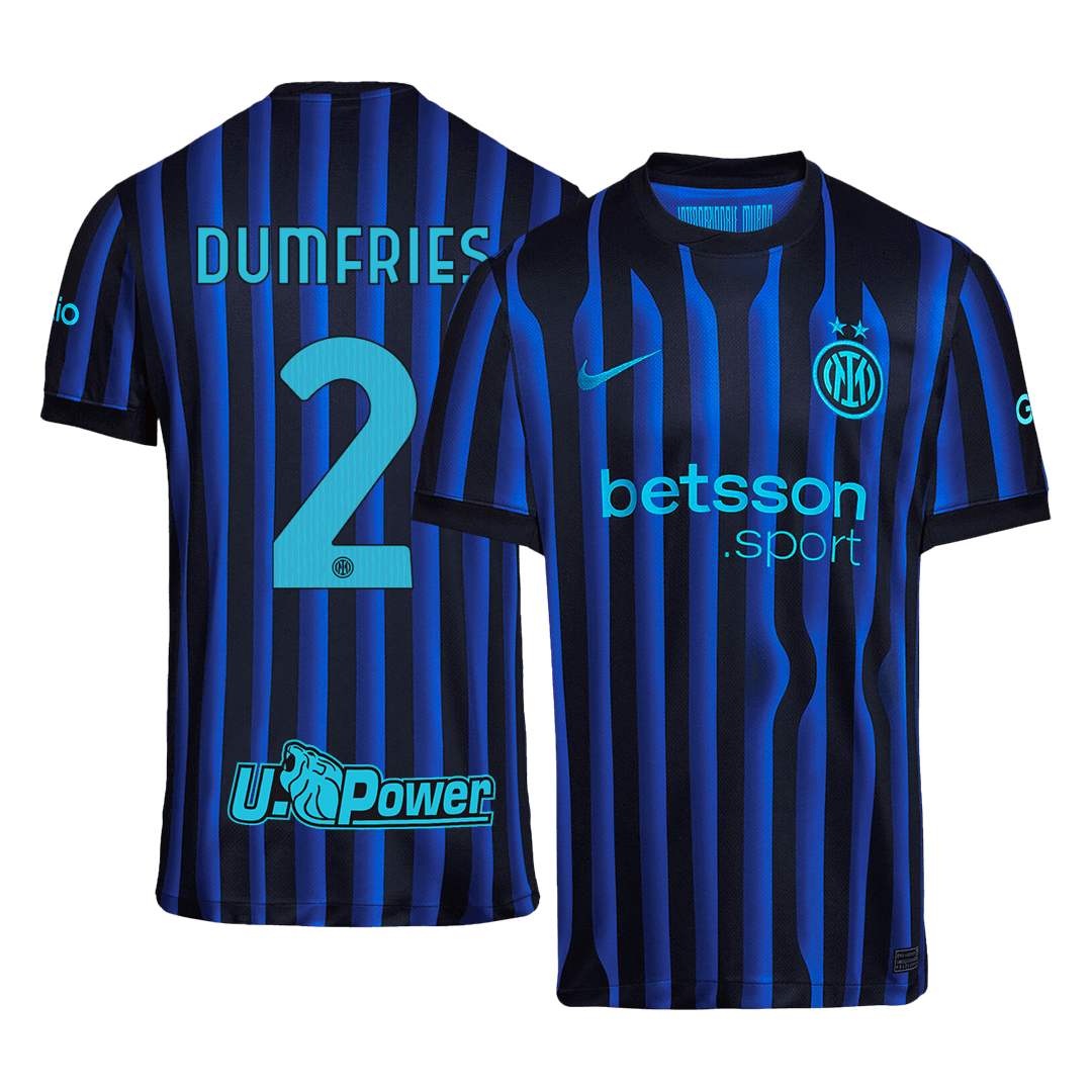 Inter Milan Hjemmetrøje 2025/26 DUMFRIES #2