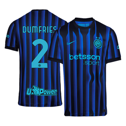 Inter Milan Hjemmetrøje 2025/26 DUMFRIES #2