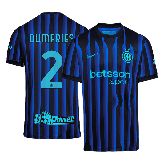Inter Milan Hjemmetrøje 2025/26 DUMFRIES #2
