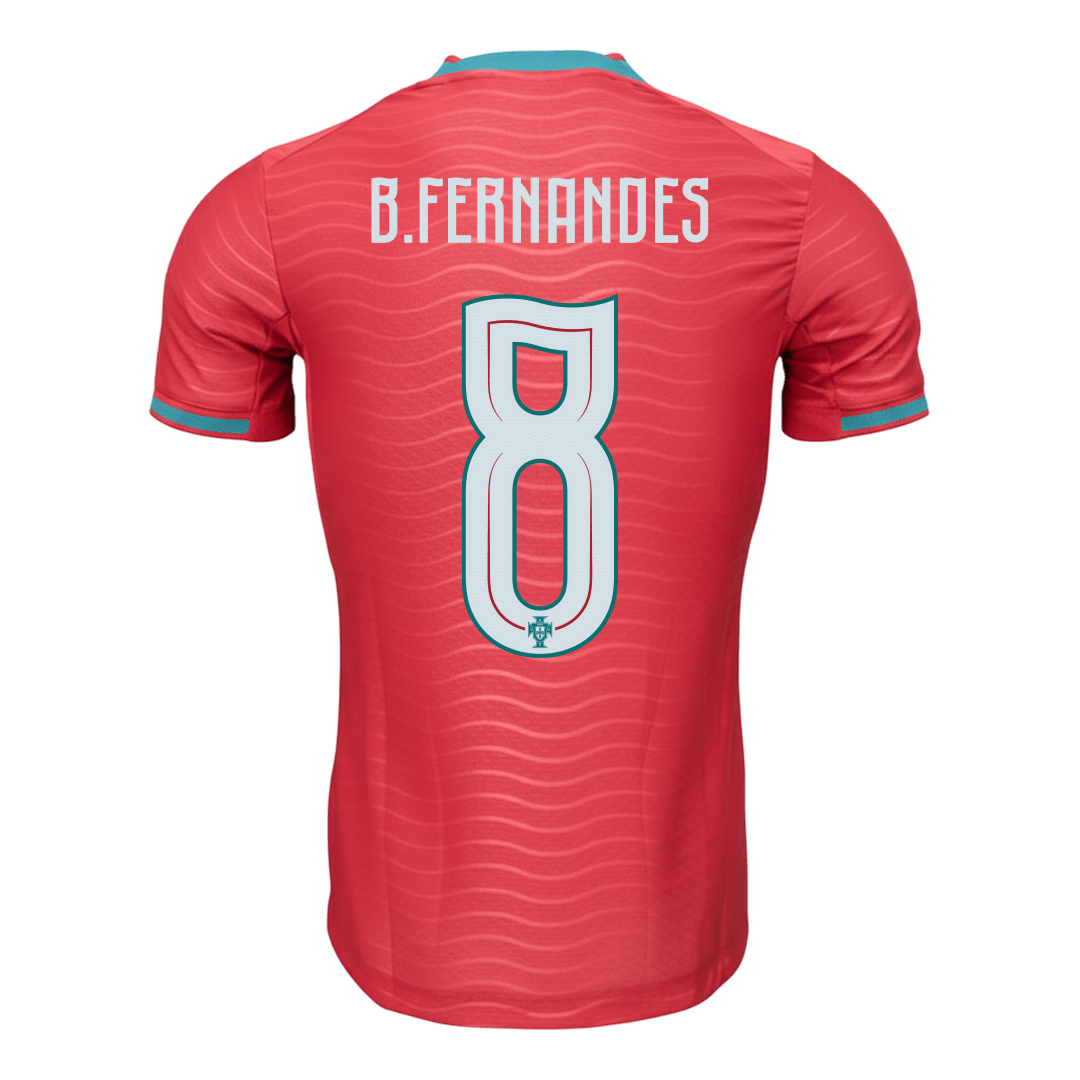 Portugal World Cup Hjemmebanetrøje Spillerversion 2026 B.FERNANDES #8