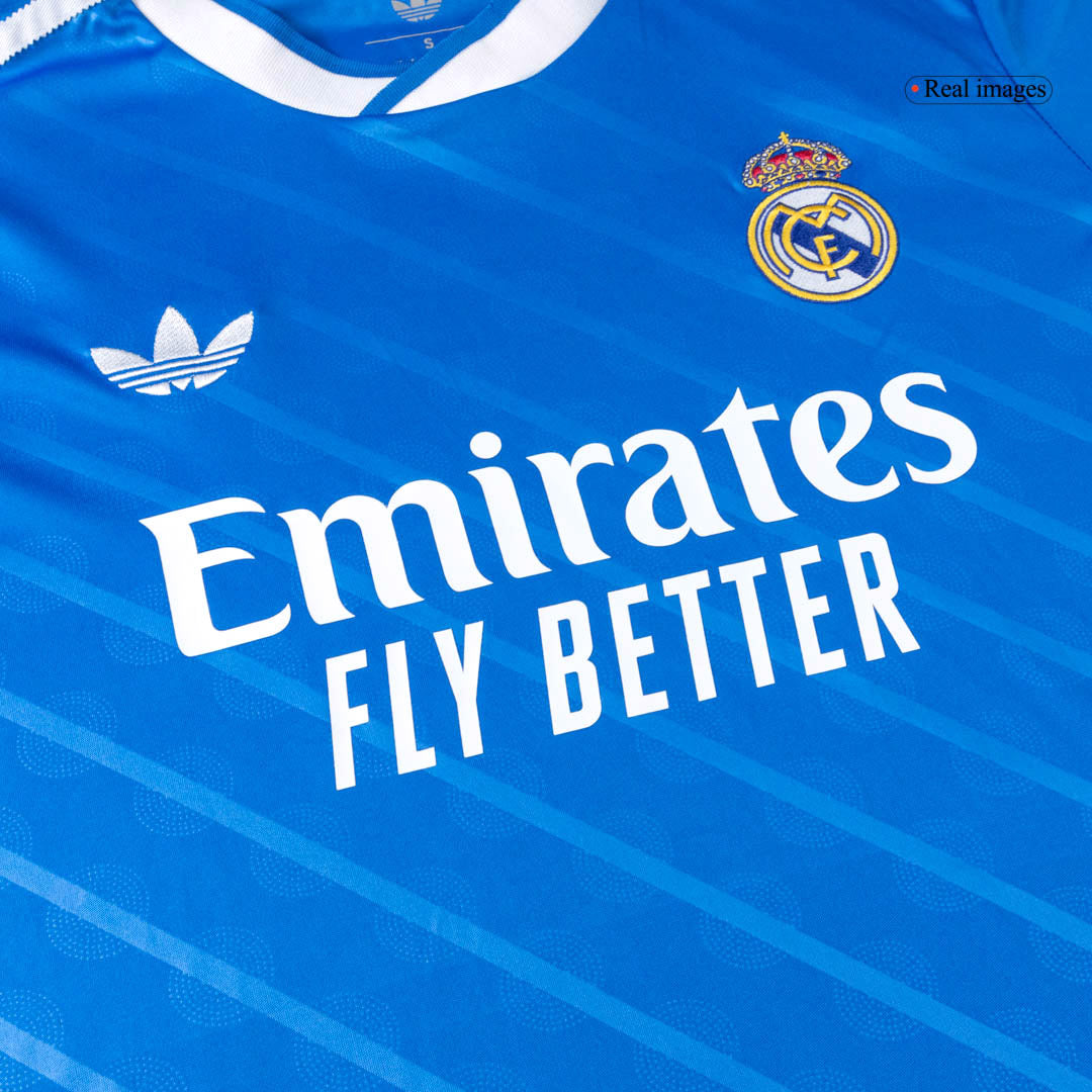 Real Madrid Langærmet Tredjebanetrøje 2025/26